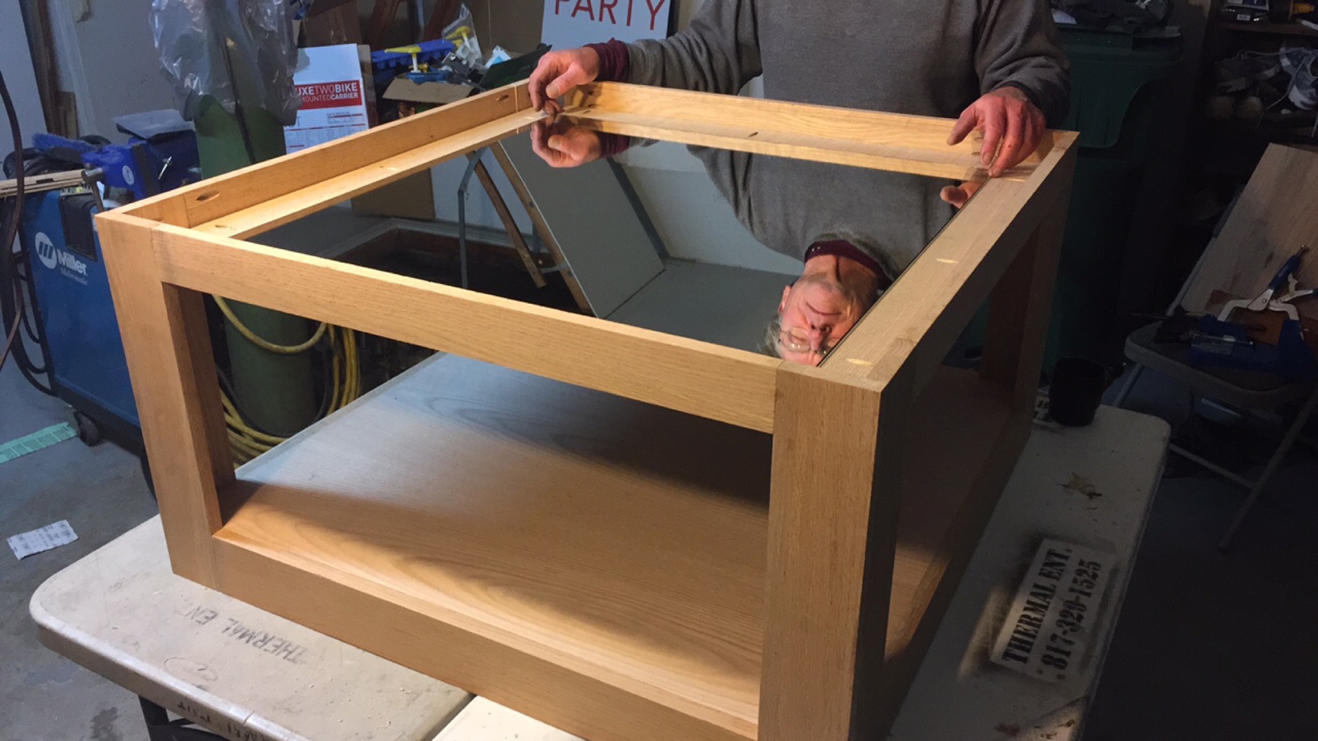 Infinity Table in Production